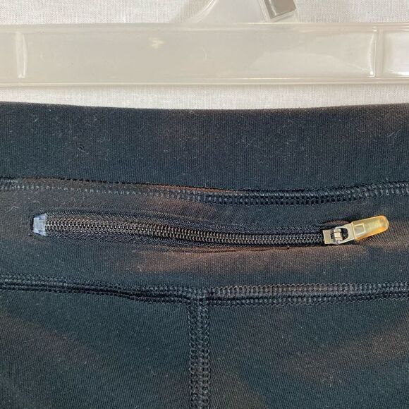 Ladies Nike Dri-Fit Black Zipper Bottom Detail Athletic Pants Size Large - Picture 8 of 13